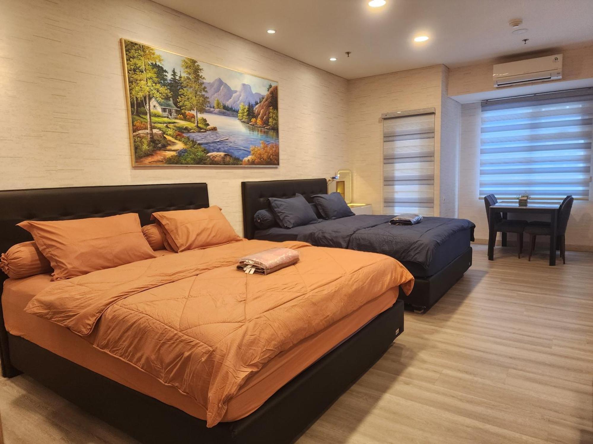 Apartment Spacious 2 King Bed Family 56 Sqm Podomoro Tower Liberty 21st Floor With Mall Direct Access Medan